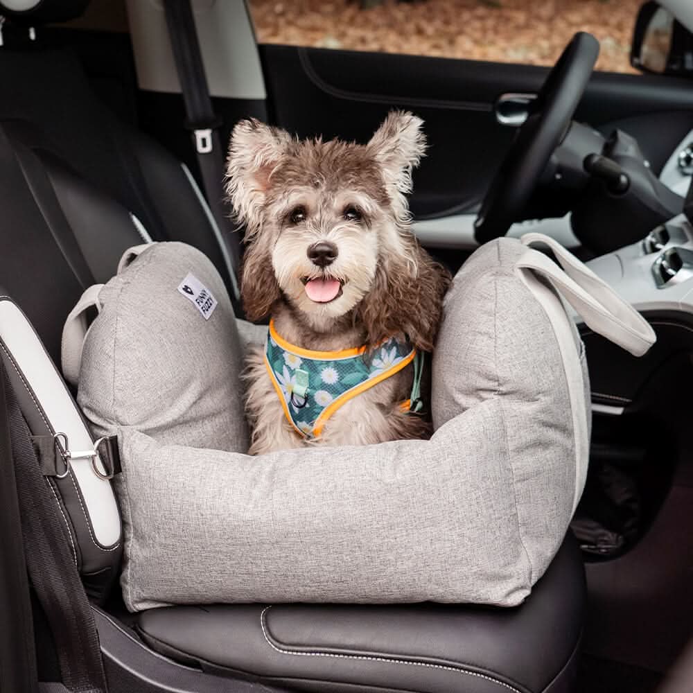 TravelBuddy - Adjustable Dog Seat Bed with Secure Straps for Ultimate Comfort