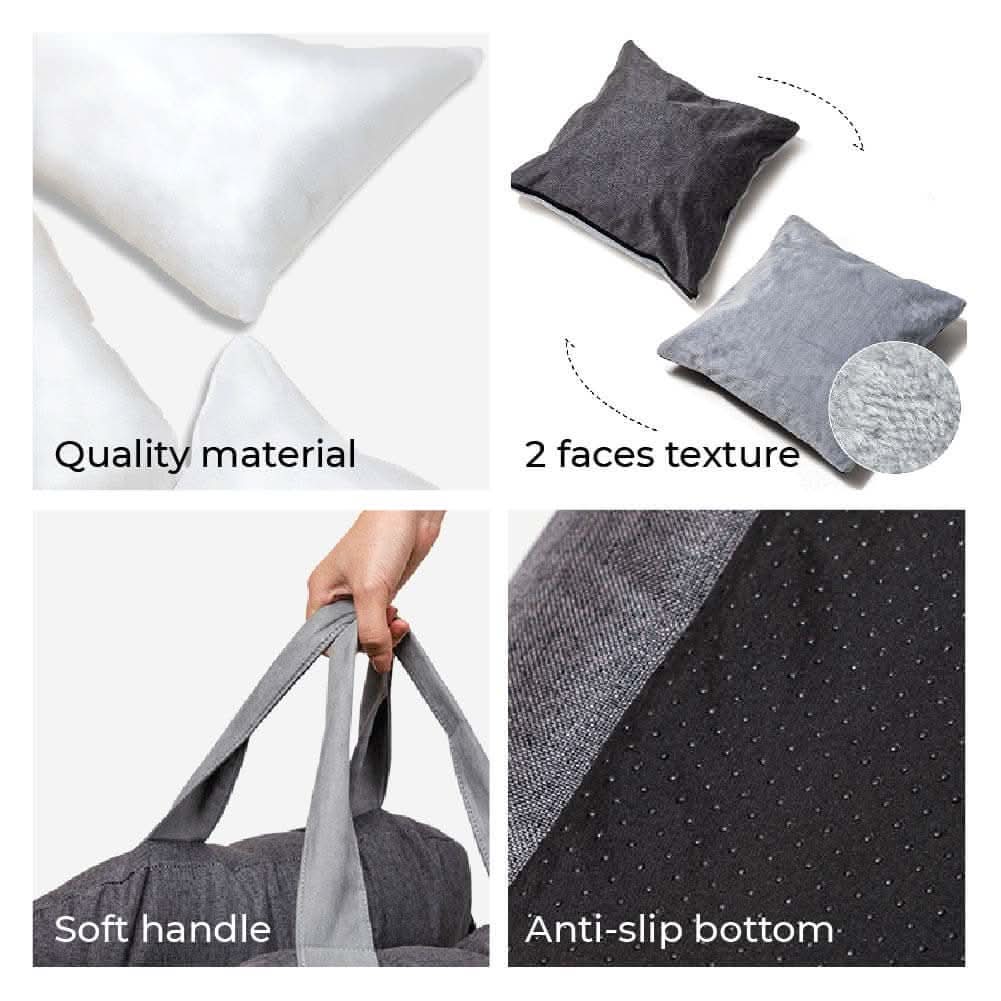TravelBuddy - Adjustable Dog Seat Bed with Secure Straps for Ultimate Comfort