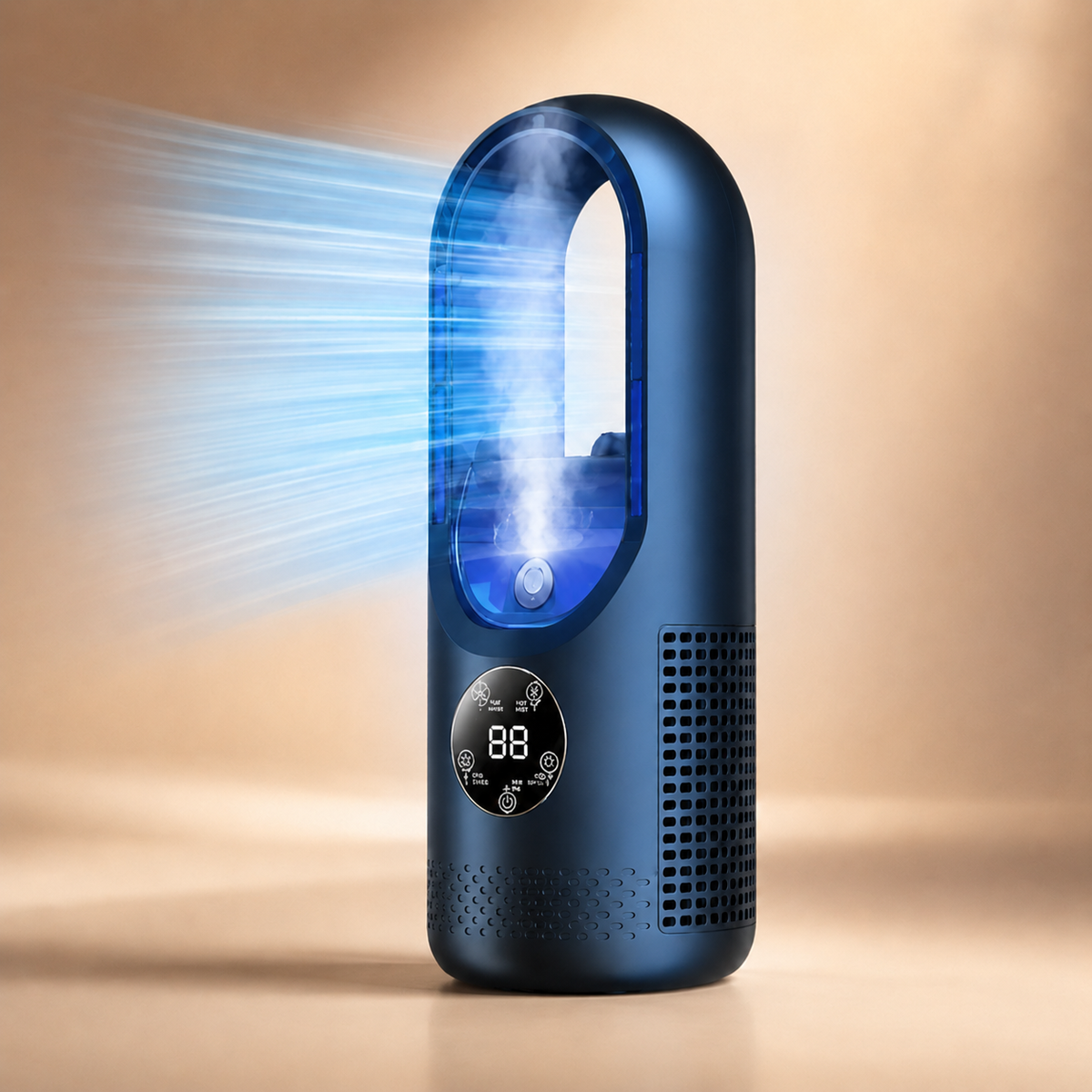 Personal Comfort Cooling Device | Ultra-Quiet Bladeless Fan