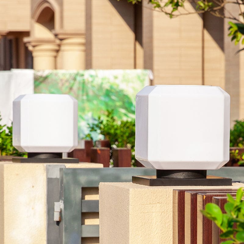 Portable Cube Light for Outdoor Use