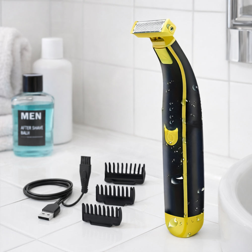 Portable USB-C Body Groomer for Effortless Trimming