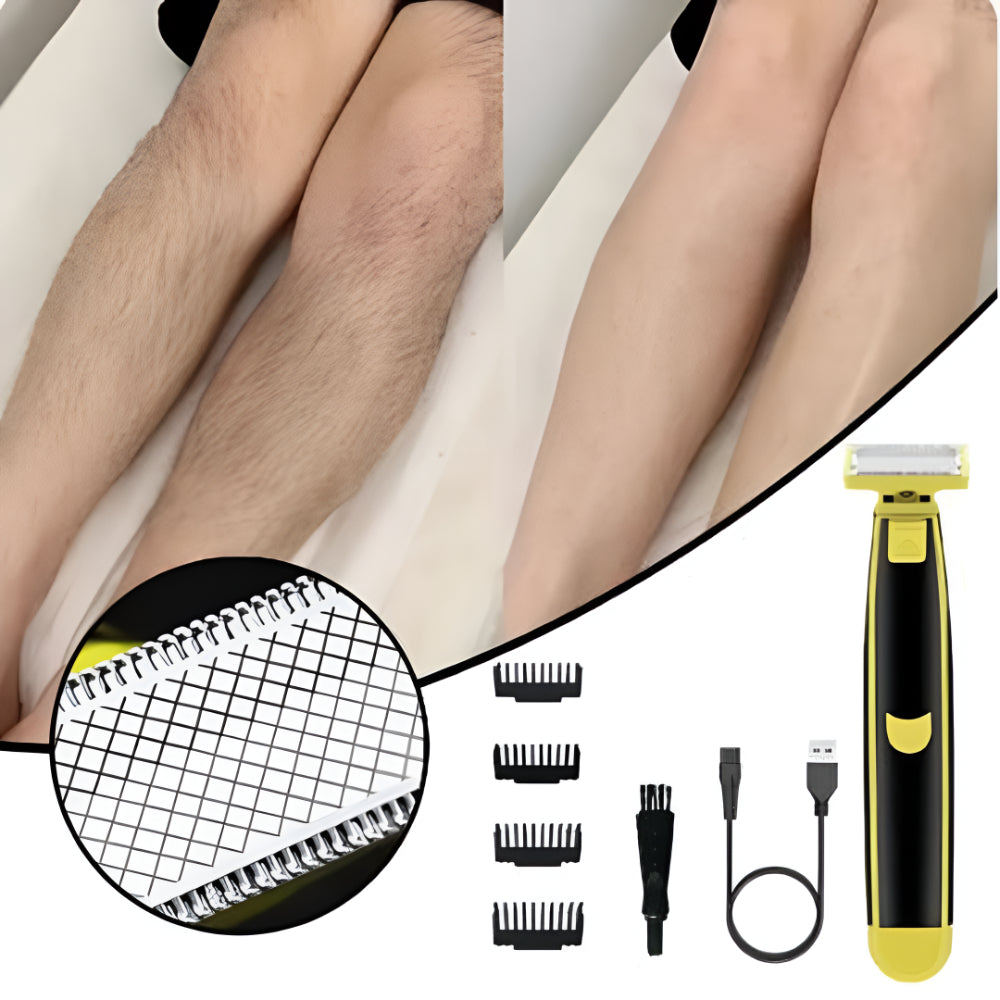 Portable USB-C Body Groomer for Effortless Trimming