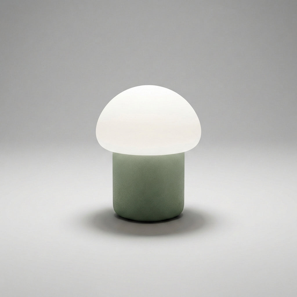 Small Mushroom-Shaped Table Lamp
