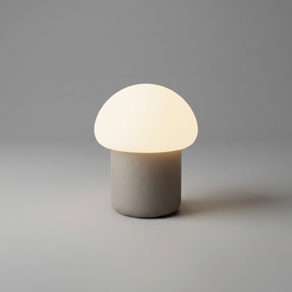 Small Mushroom-Shaped Table Lamp