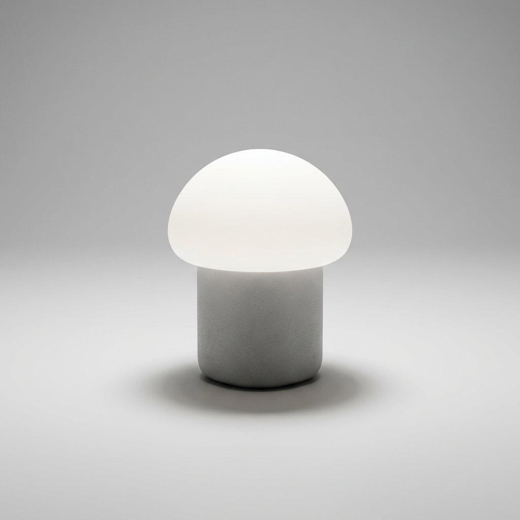 Small Mushroom-Shaped Table Lamp