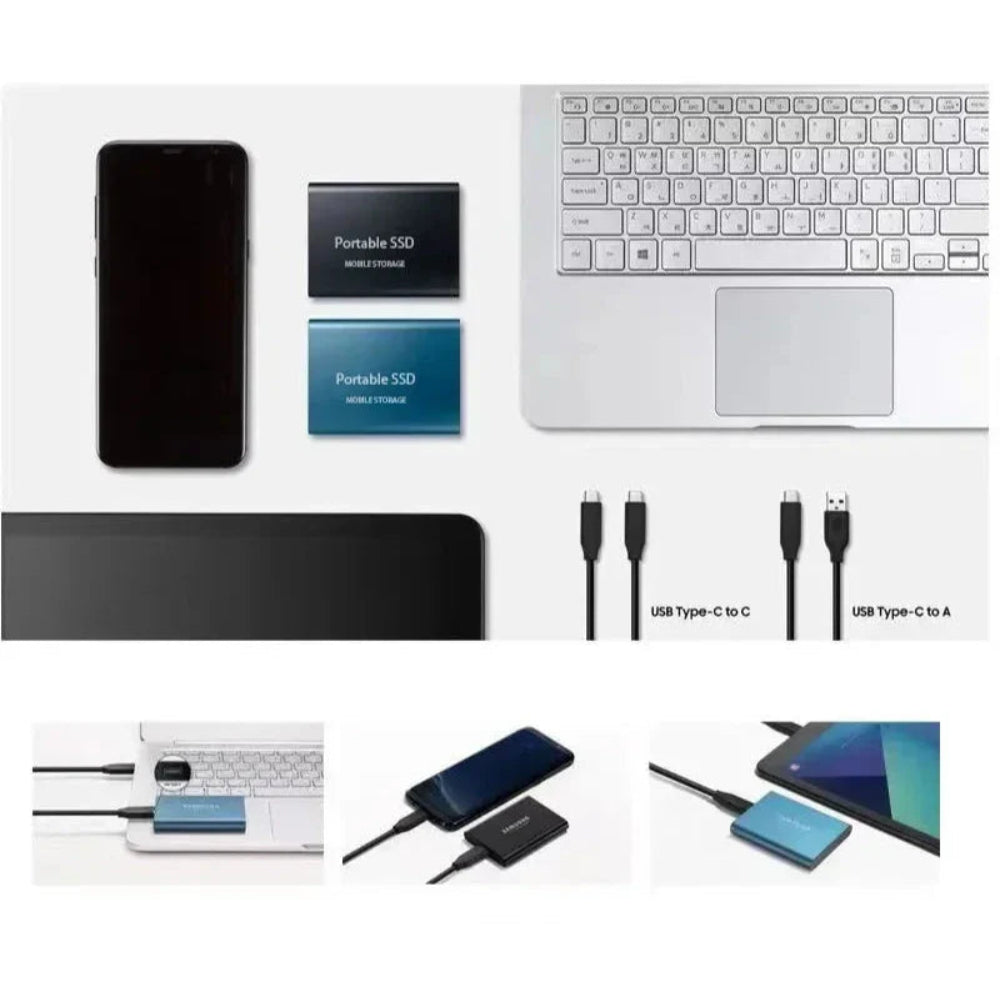 Ultra-Slim 512GB External SSD | Lightning-Fast Data Storage