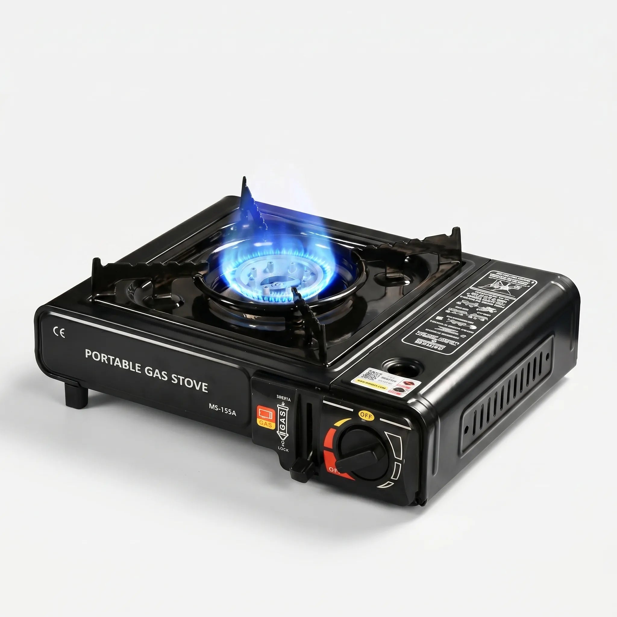 Portable Gas Stove with Single Burner - Compact Design