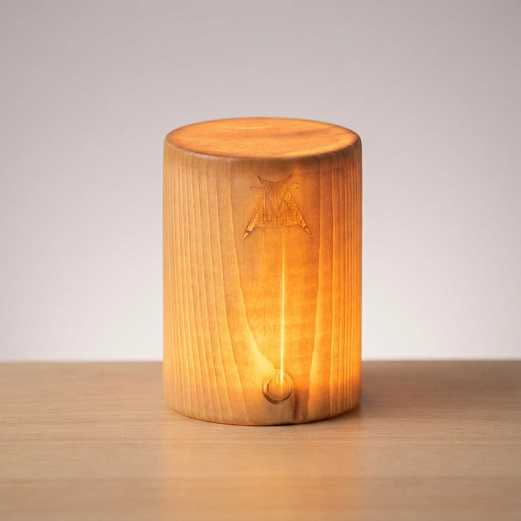 Warm LED Table Lamp for Cozy Atmosphere - Compact Design