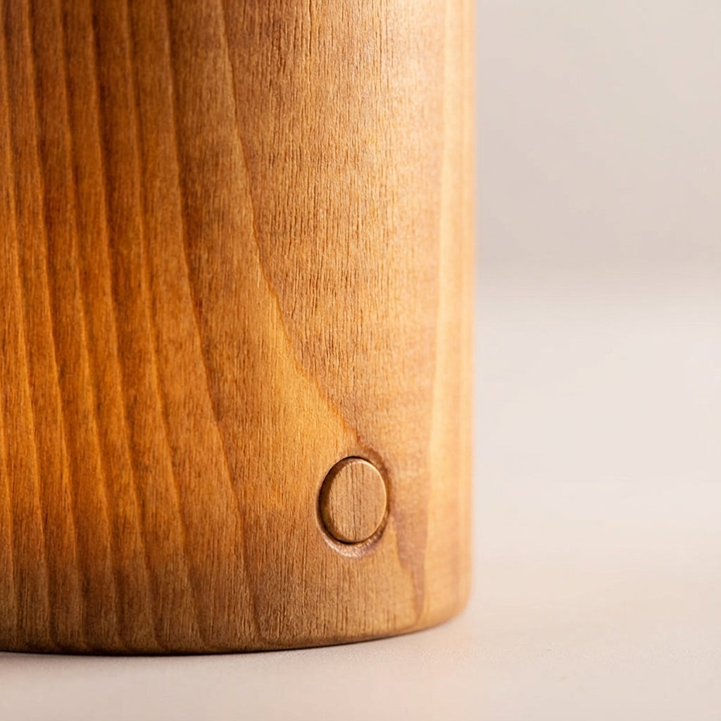 Warm LED Table Lamp for Cozy Atmosphere - Compact Design