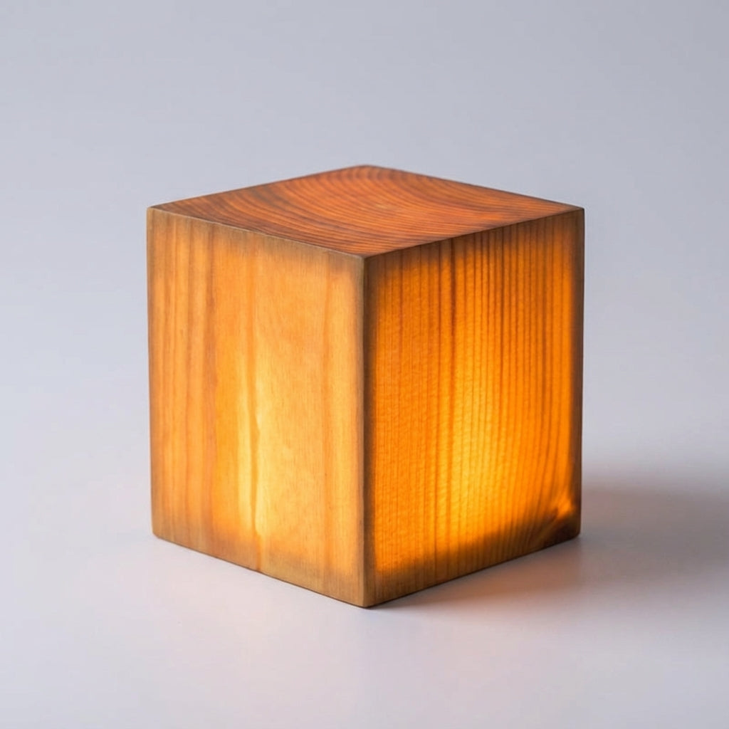 Warm LED Table Lamp for Cozy Atmosphere - Compact Design