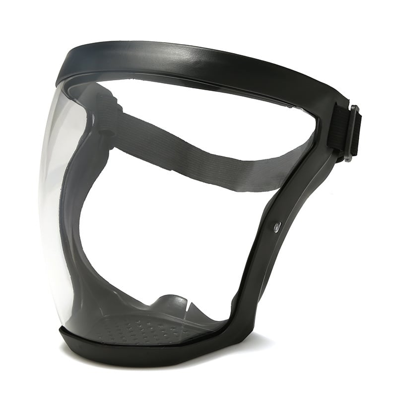 All-Around Face Shield | Clear Protection with Anti-Fog Features | Custom Fit for Every Face