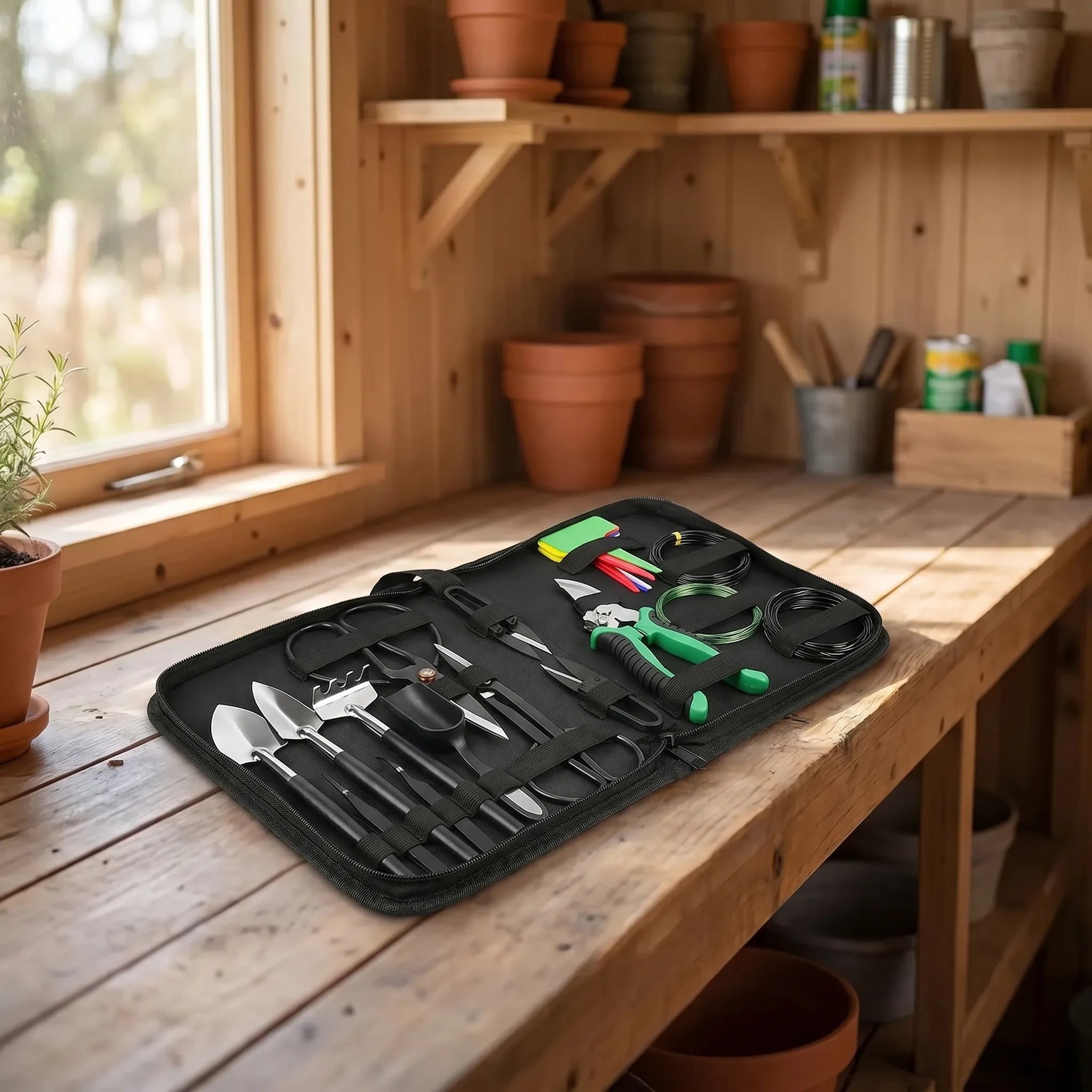 Bonsai Care Tool Kit for Pruning and Shaping Trees