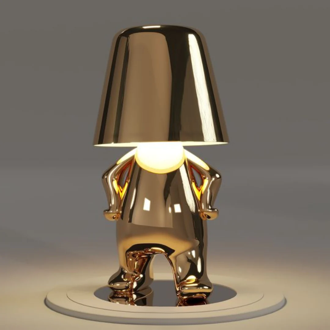 Adjustable Brightness Desk Lamp - Fun Design