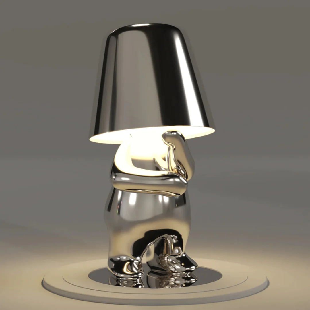 Adjustable Brightness Desk Lamp - Fun Design
