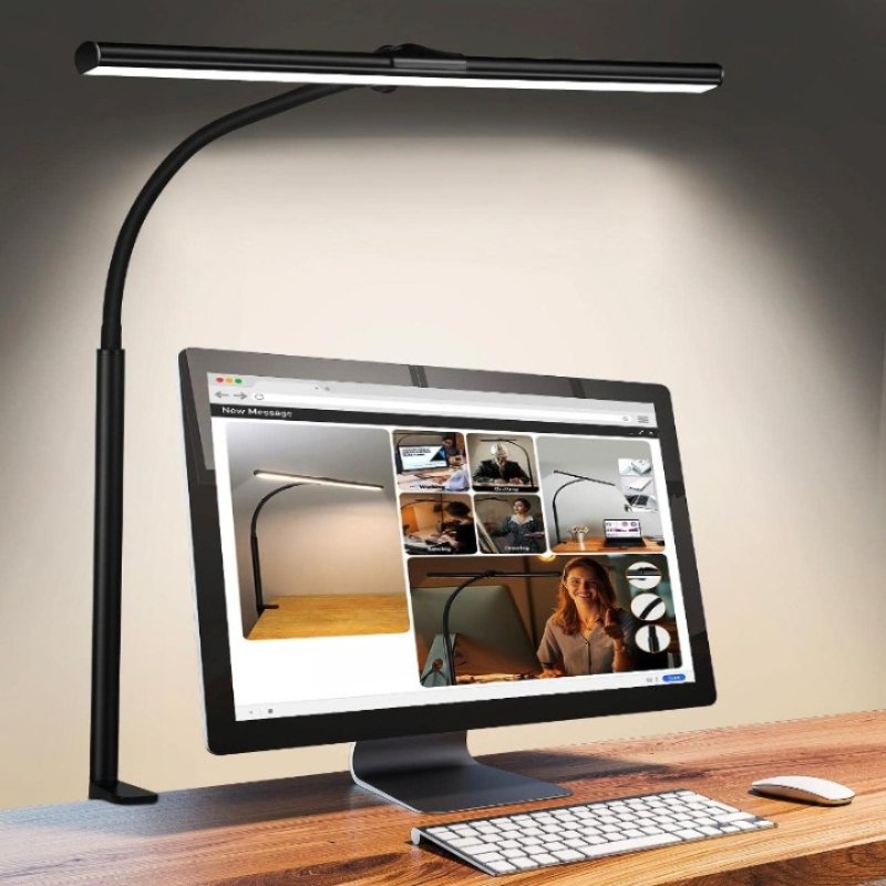 Sleek LED Task Light | 25 Modes & Adjustable Brightness | Eye-Friendly Design