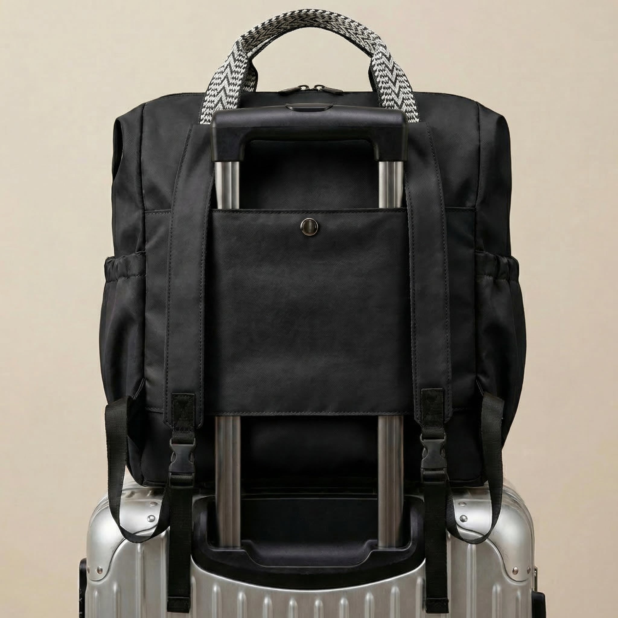 Versatile Travel Tote with 15 Organized Compartments