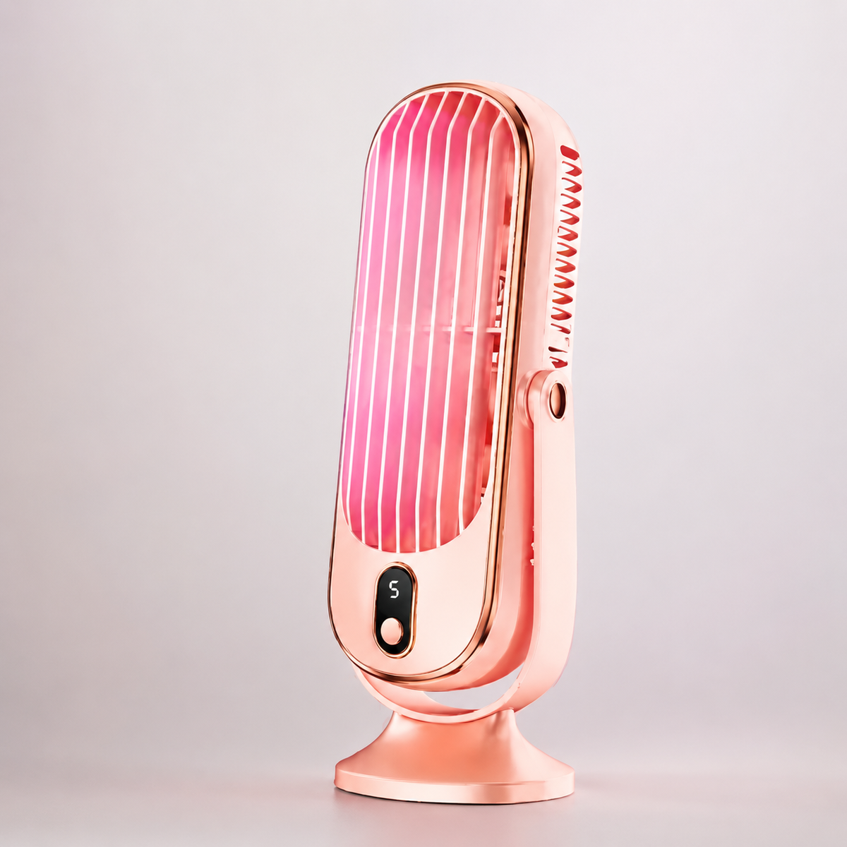 Portable USB Fan - Battery-Powered Cooling Solution for Home & Office