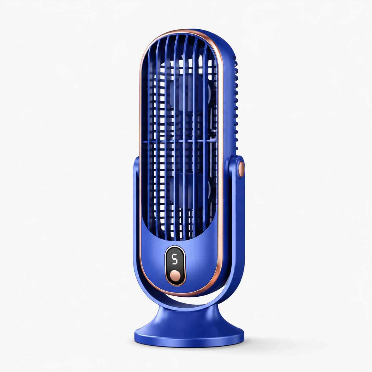 Portable USB Fan - Battery-Powered Cooling Solution for Home & Office