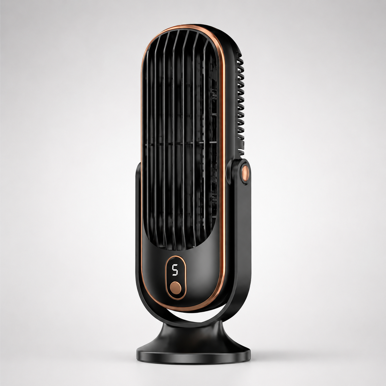 Portable USB Fan - Battery-Powered Cooling Solution for Home & Office