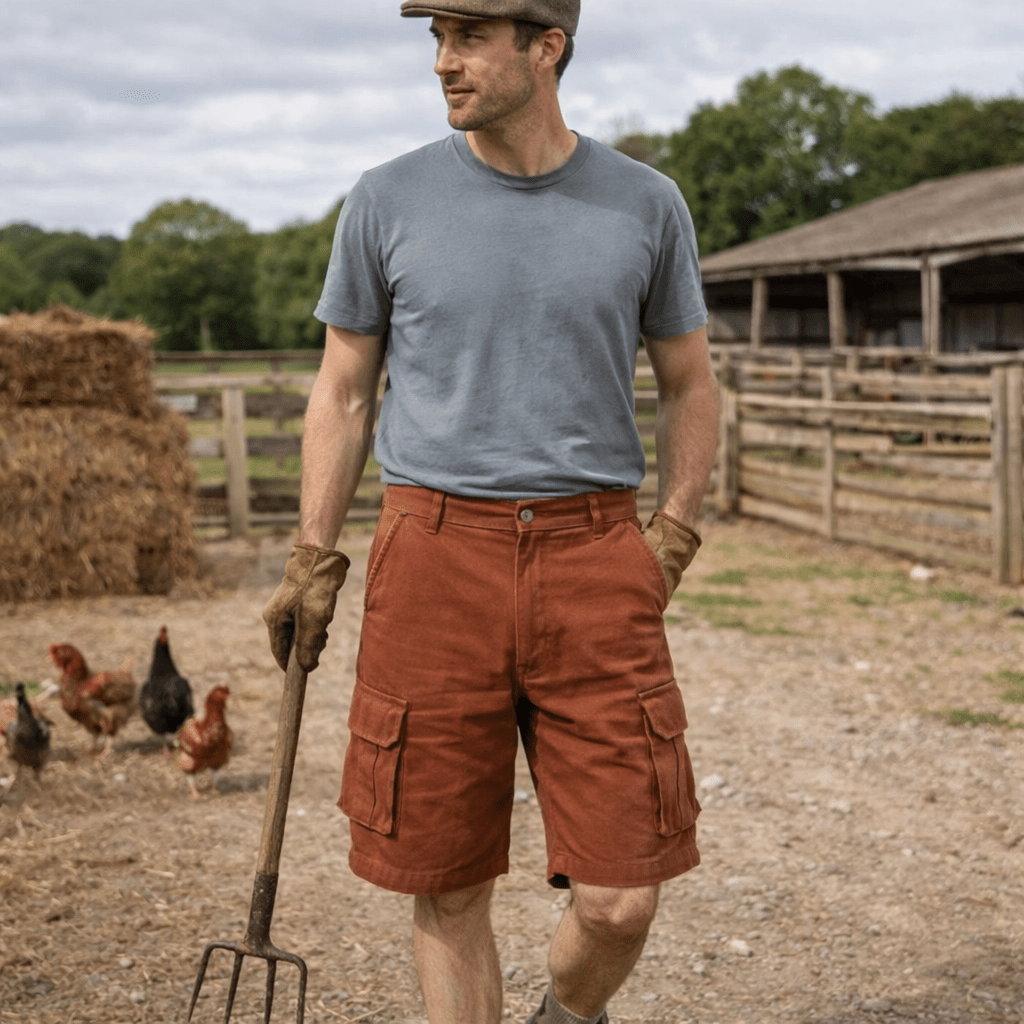 Explorer's Choice – Lightweight Multi-Pocket Cargo Shorts