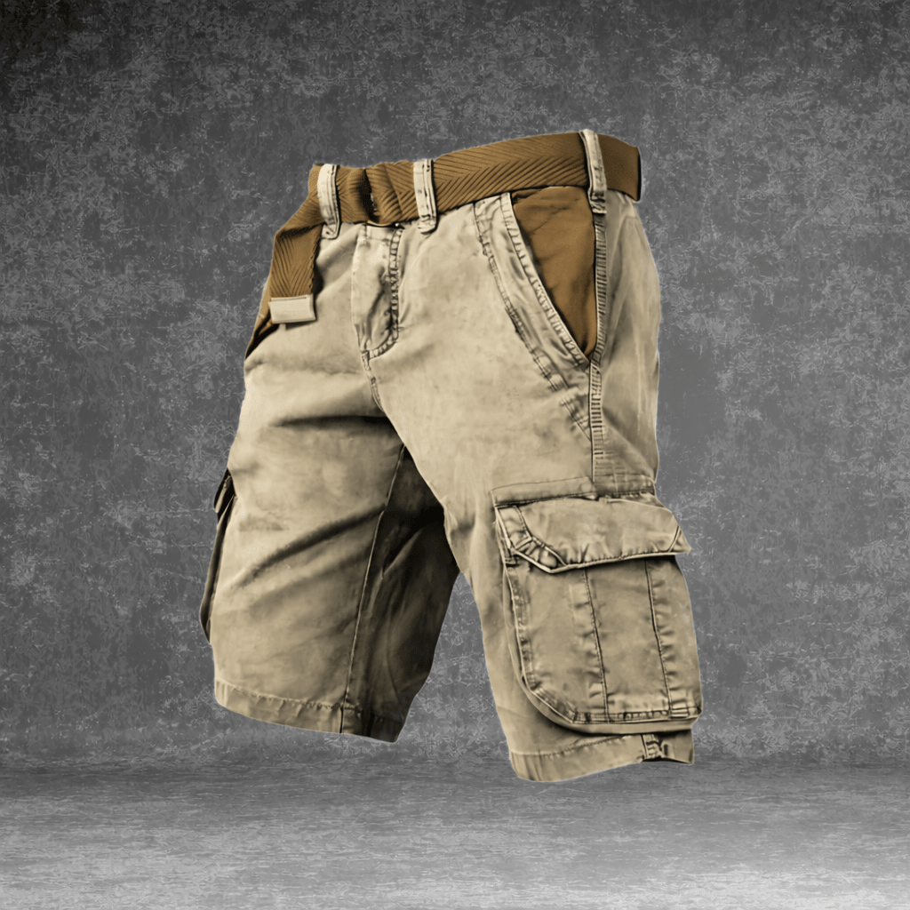 Explorer's Choice – Lightweight Multi-Pocket Cargo Shorts