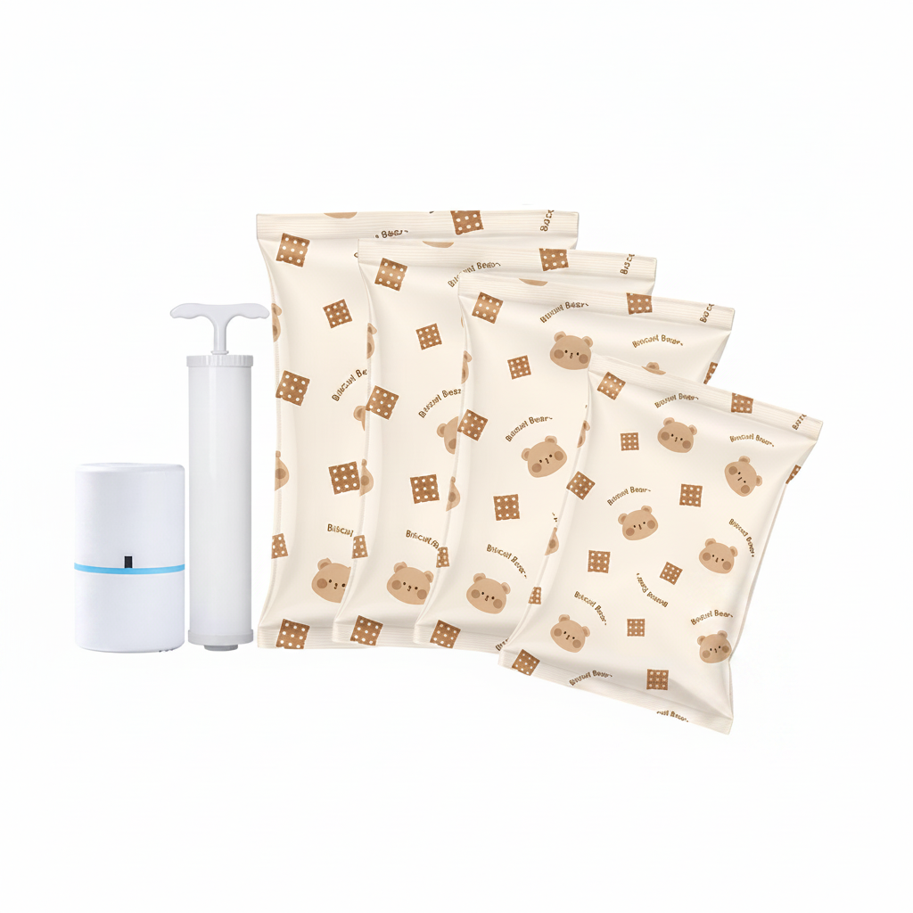 TravelMate Pro - Portable Vacuum Set with Quick Recharge Pump