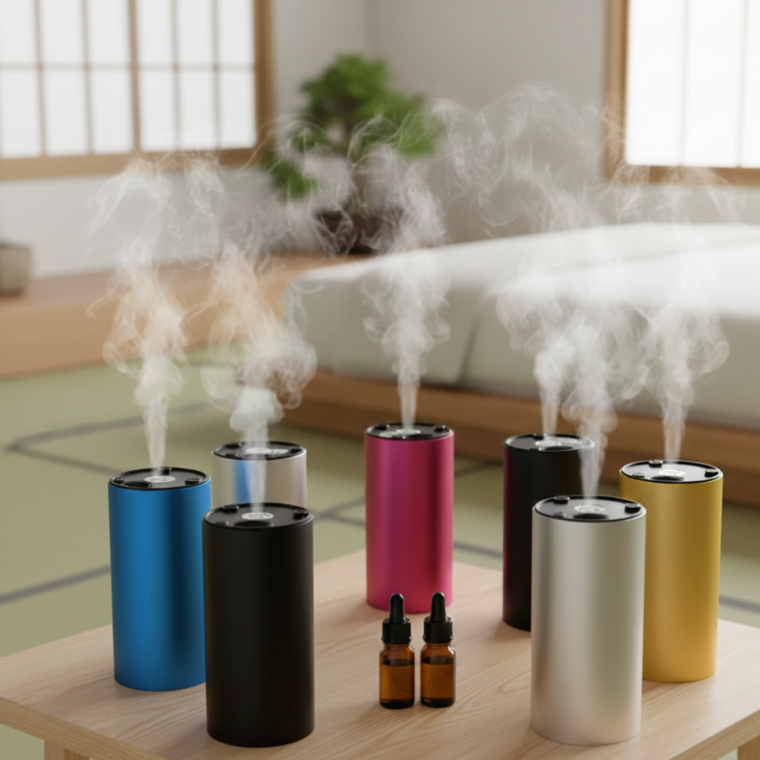 Portable Rechargeable Essential Oil Diffuser for Home and Travel