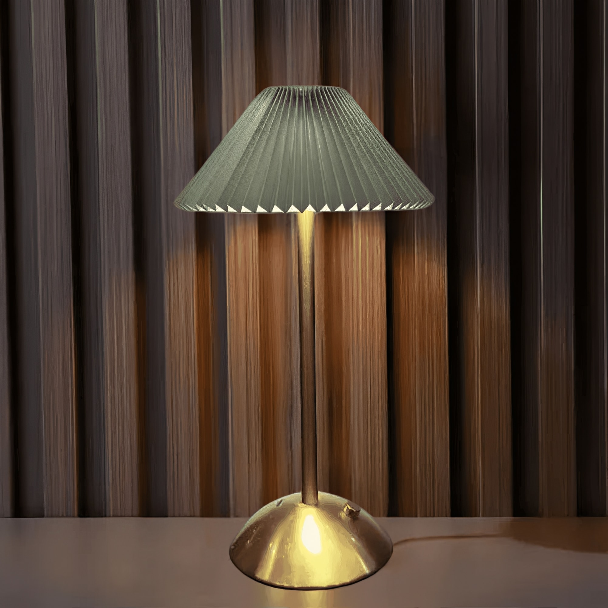 Portable Touch-Control LED Table Lamp with Rechargeable Battery