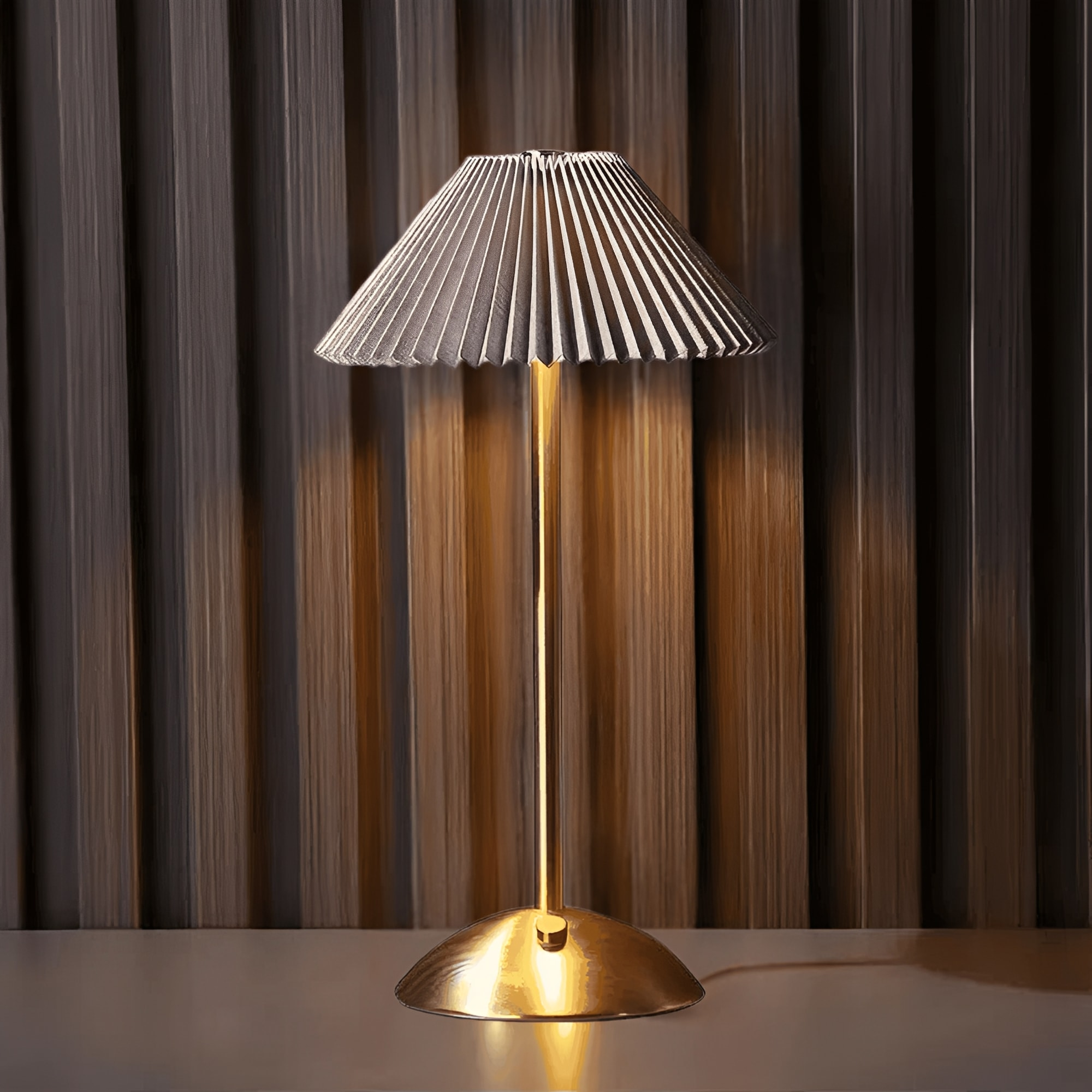 Portable Touch-Control LED Table Lamp with Rechargeable Battery