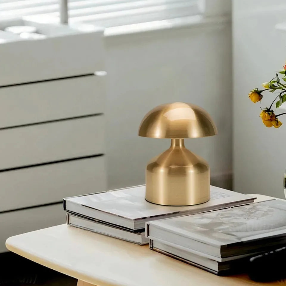 Portable LED Desk Lamp with Rechargeable Battery & Color Options