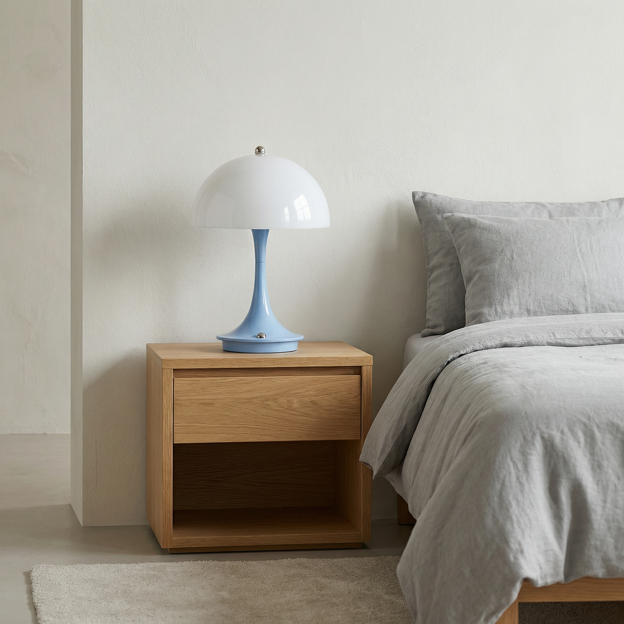 Rechargeable Cordless LED Table Lamp with Warm White Light