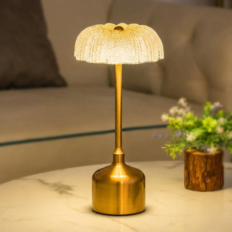 Portable Touch-Control LED Desk Lamp with USB Charging
