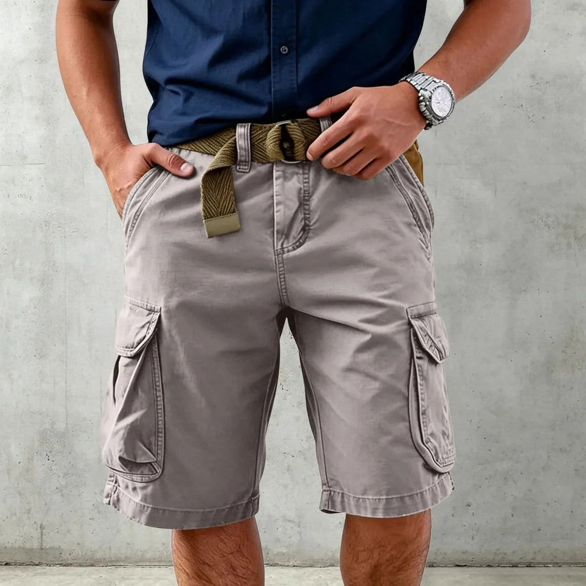 Versatile Summer Cargo Shorts for Work and Play