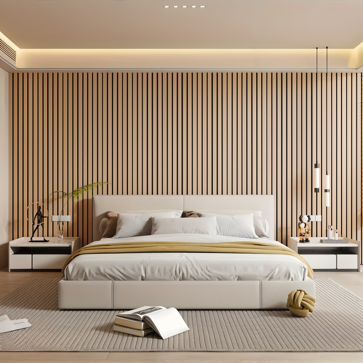 3D Wall Panel Self-Adhesive Wood-Look Water & Scratch-Resistant