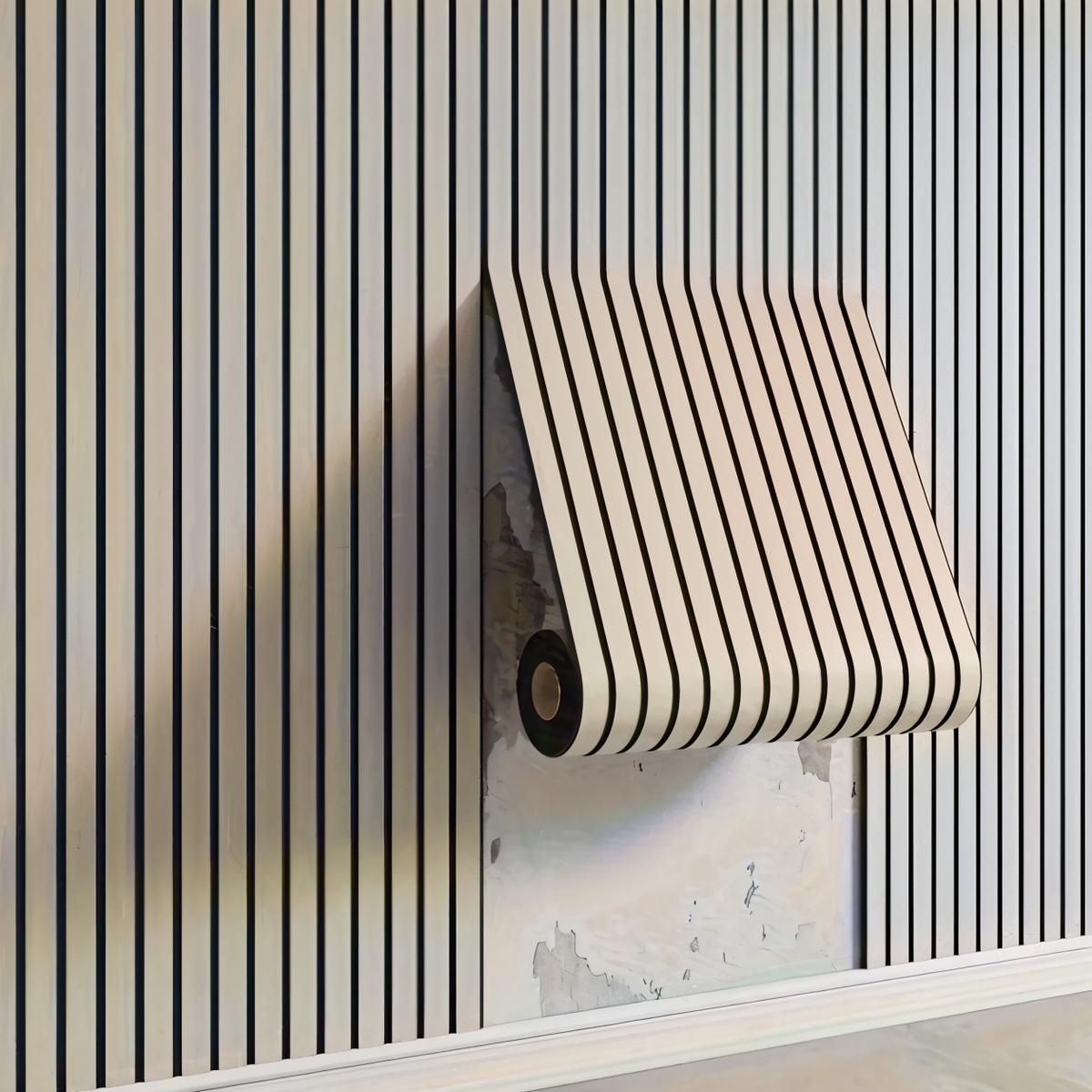 3D Wall Panel Self-Adhesive Wood-Look Water & Scratch-Resistant
