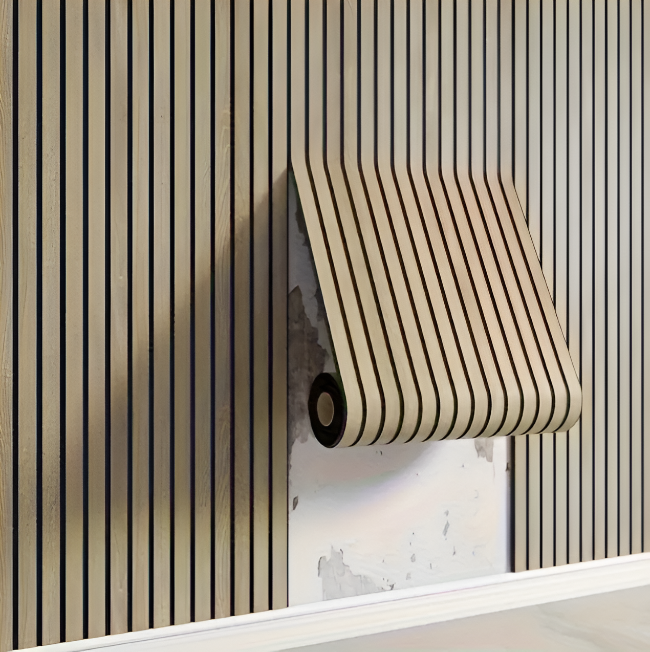 3D Wall Panel Self-Adhesive Wood-Look Water & Scratch-Resistant