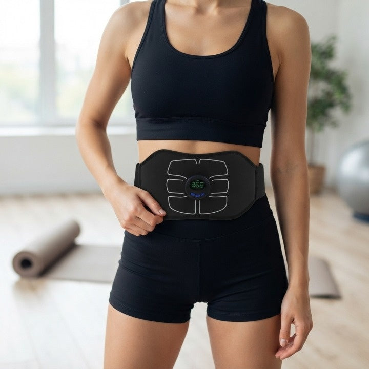 Abdominal Belt EMS 6 Modes USB Rechargeable