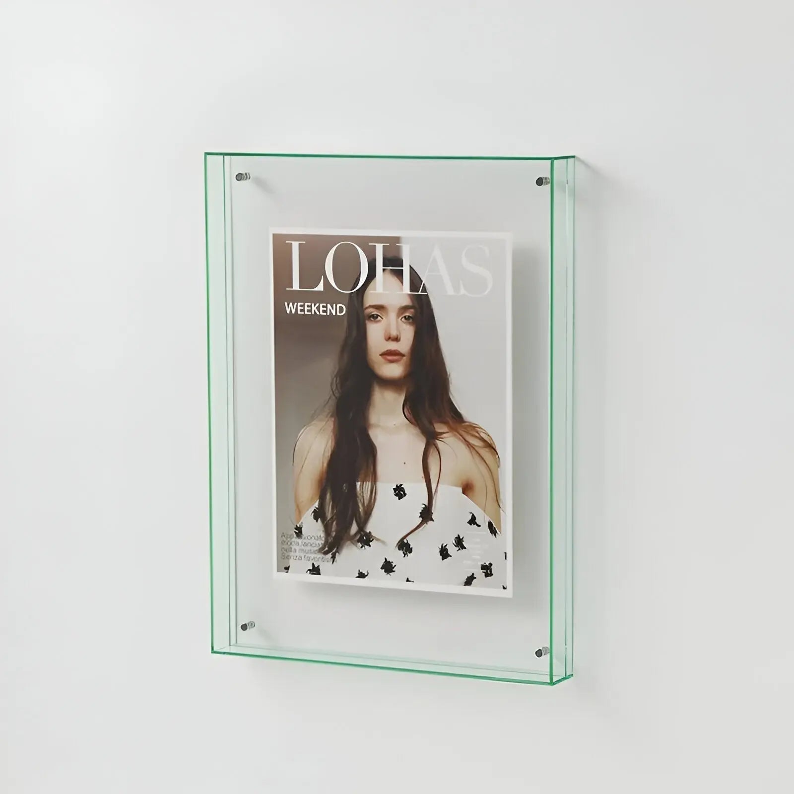 Acrylic Picture Frame Colored Edge & UV-Resistant