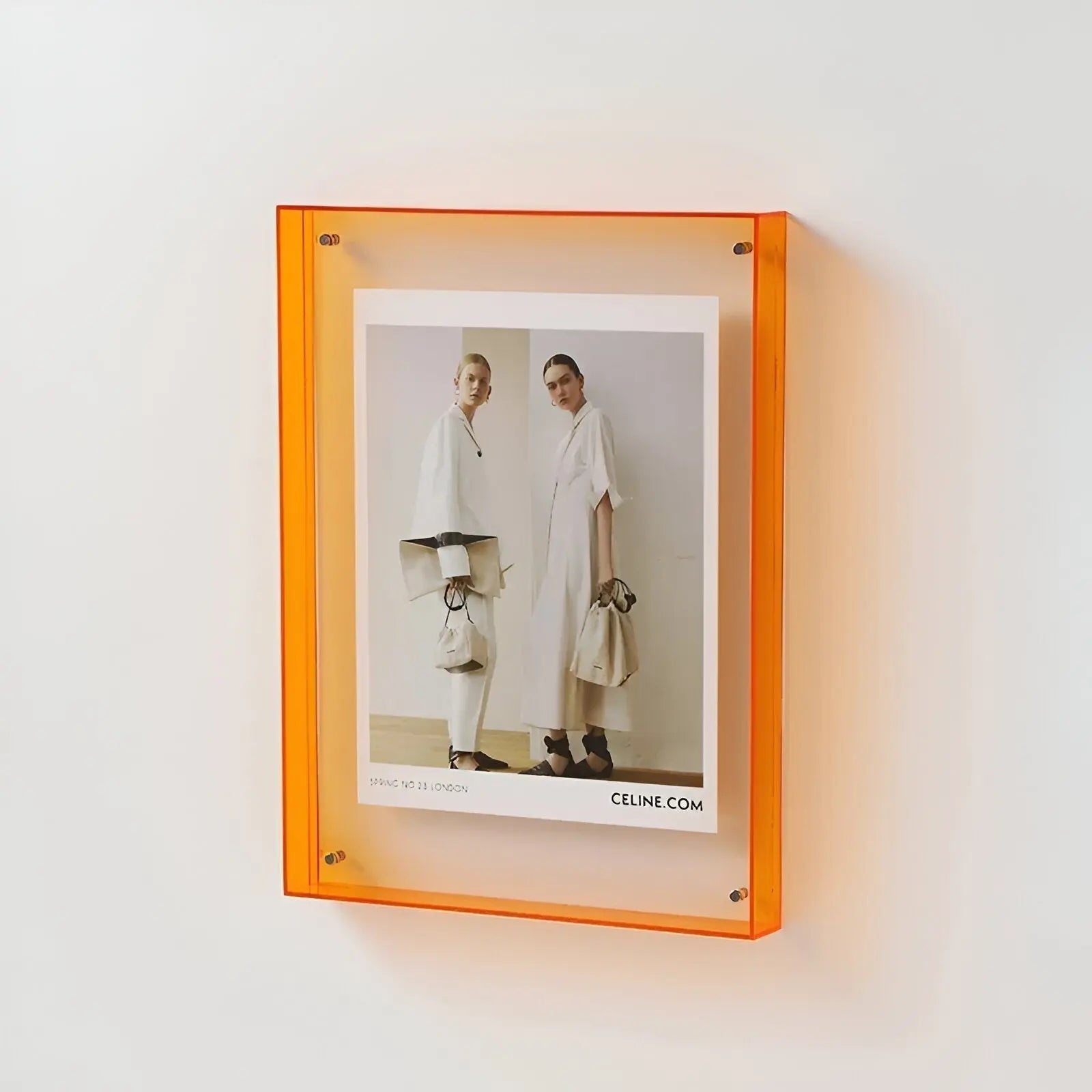 Acrylic Picture Frame Colored Edge & UV-Resistant