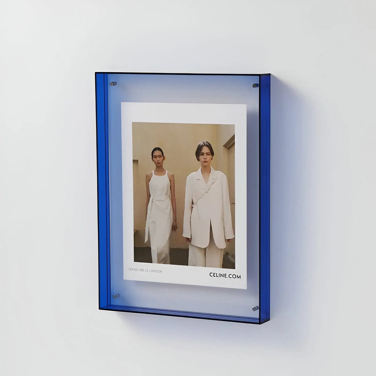 Acrylic Picture Frame Colored Edge & UV-Resistant