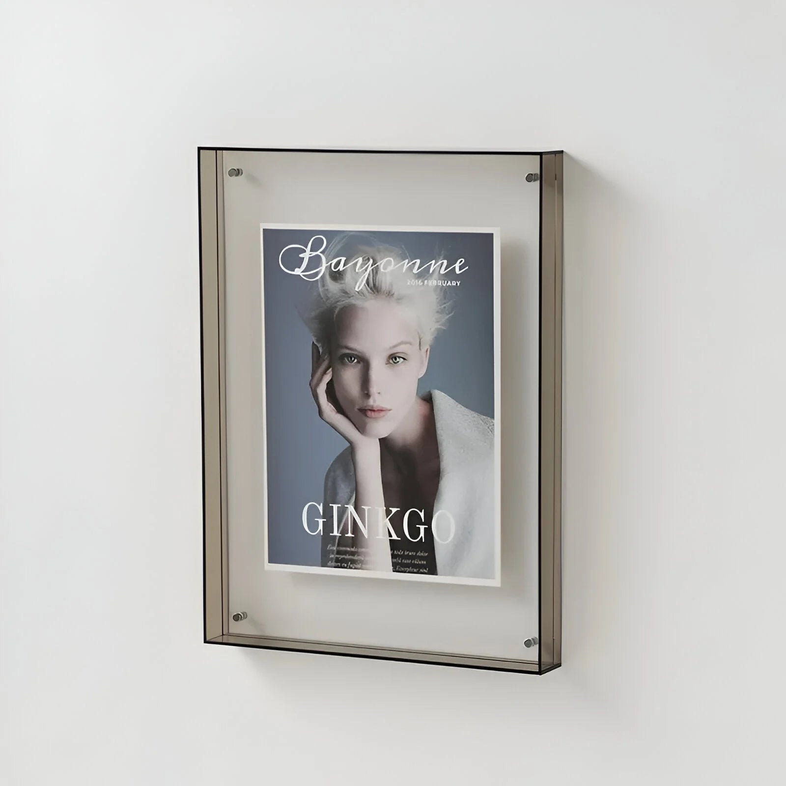 Acrylic Picture Frame Double-Layer UV-Resistant & Polished Edges
