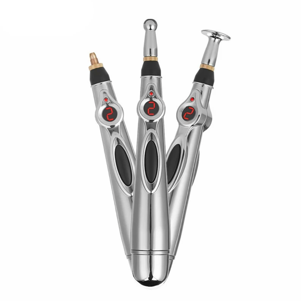 Acupressure Pen Needle-Free 3 Interchangeable Tips