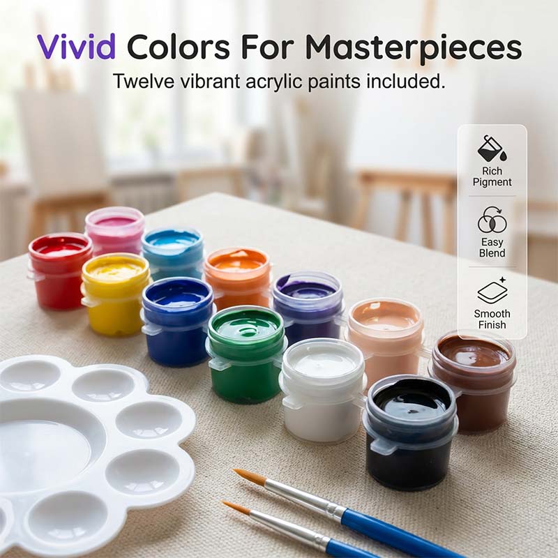 Air-Dry Modeling Clay Set Kaolin Tools & Paints