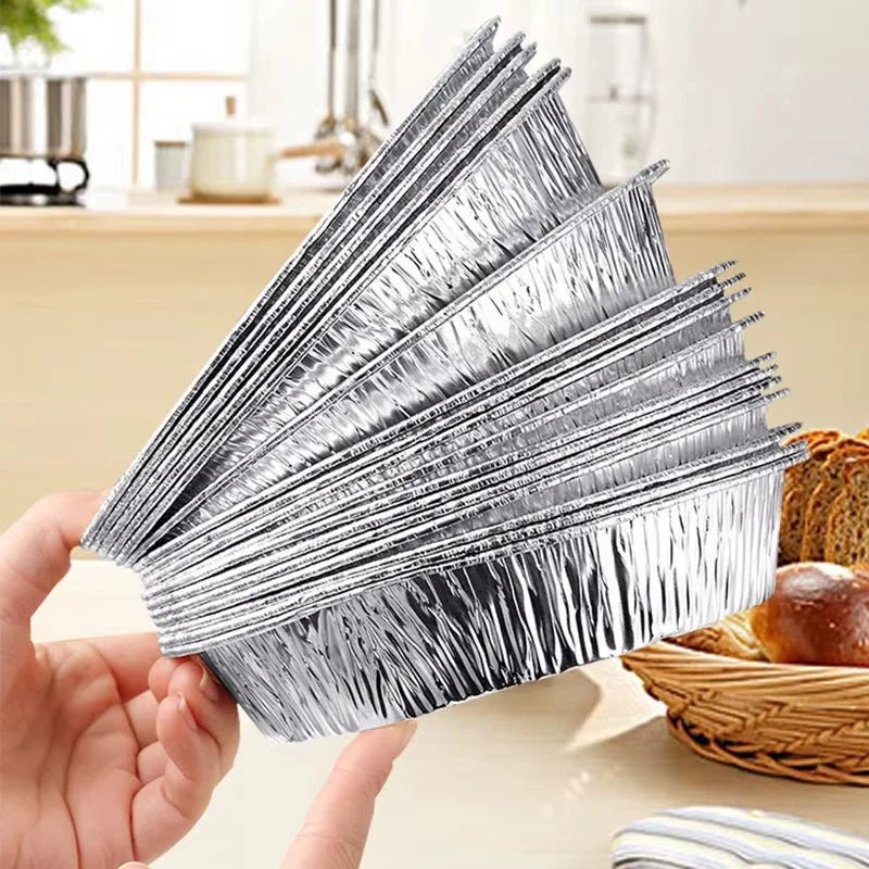 Air Fryer Foil Inserts High Rim Heat-Resistant Disposable