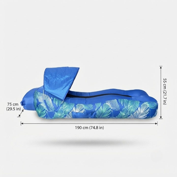 Air Mattress Self-Inflating Waterproof Integrated Sunshade