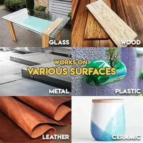 All-Purpose Glue Elastic & Water-Resistant Fast-Drying 2-Pack