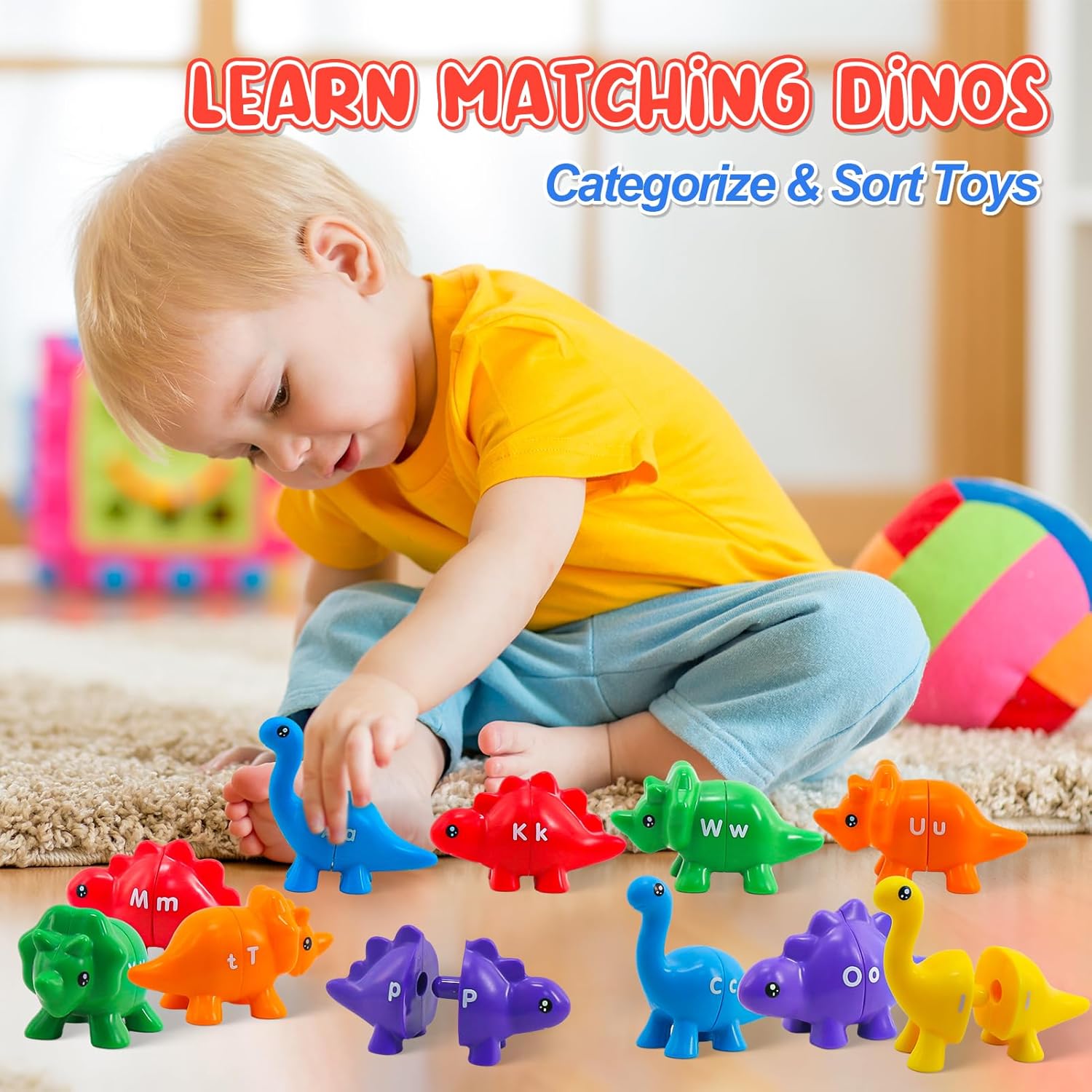 Alphabet- und Zahlenpuzzle-Set mit 10 oder 13 Teilen