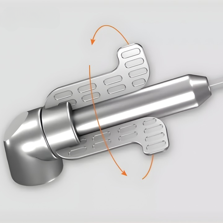 Angle Drill Attachment 105° 1/4-Inch Hex Magnetic Bit Holder