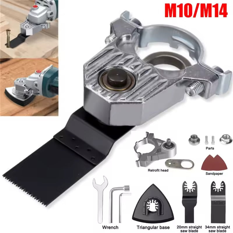 Angle Grinder Adapter M10 M14 Tool-Free Quick-Change