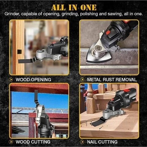 Angle Grinder Adapter M10 M14 Tool-Free Quick-Change